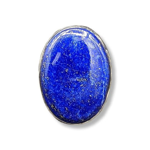 Ring Lapis Lazuli Sterling Silver Size 8 | Earthworks