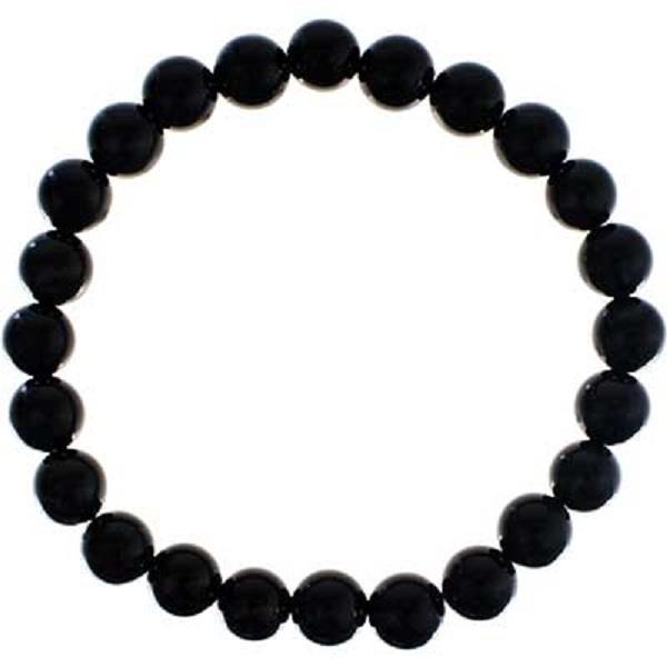Bracelet 8mm Black Obsidian | Earthworks