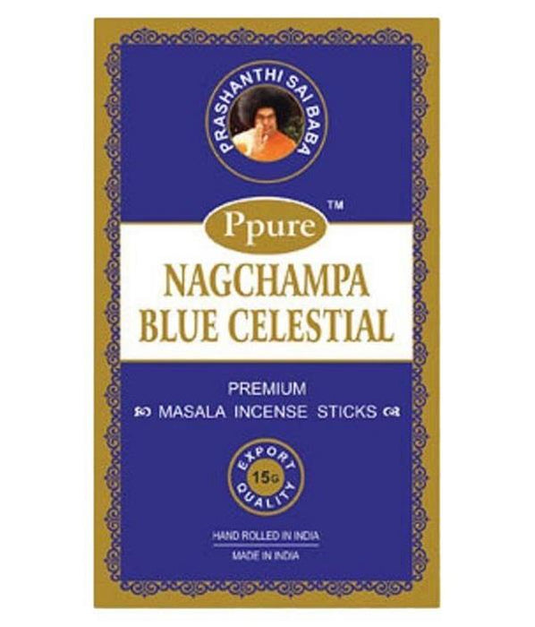 Ppure Nag Champa Blue Celestial 15g Earthworks — Earthworks Simple  Spiritual shopping