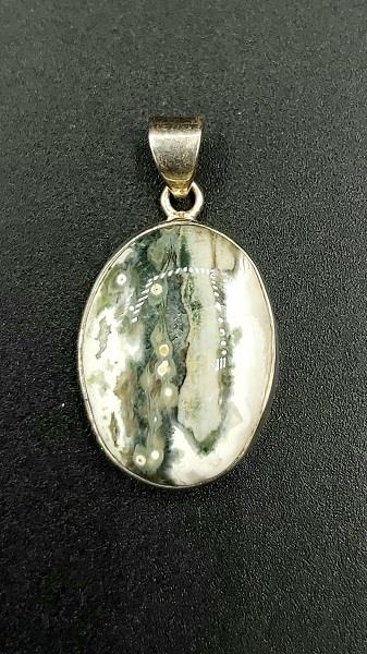 Pendant Ocean Jasper Sterling Silver