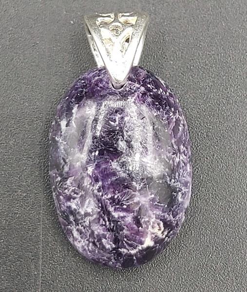 Pendant Lepidolite Sterling Silver