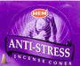 Hem Incense Cones Anti Stress | Earthworks