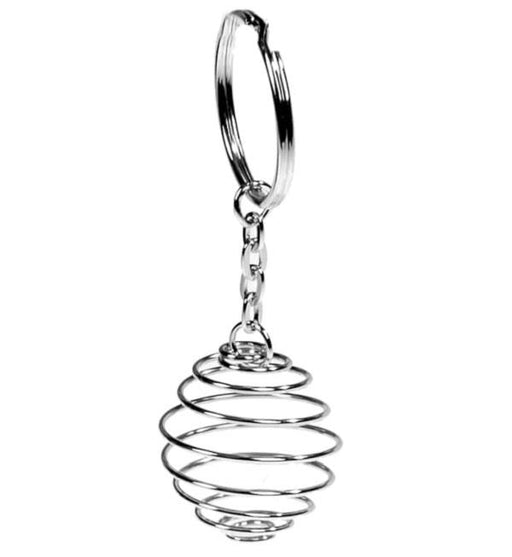 Keychain Jewellery Cage Silver Coloured | Earthworks