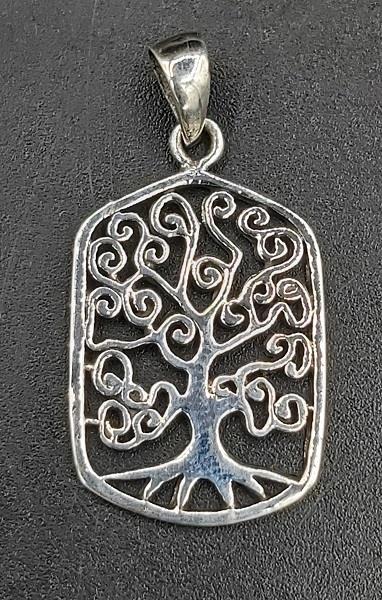 Pendant Tree Of Life Sterling Silver