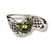 Ring Peridot Celtic Sterling Silver | Earthworks