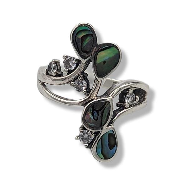 Ring Abalone Shell Sterling Silver | Earthworks