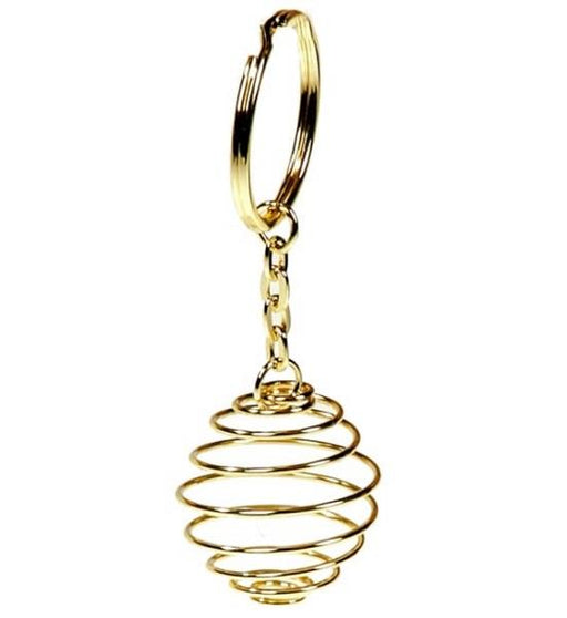Keychain Gold Jewellery Cage | Earthworks