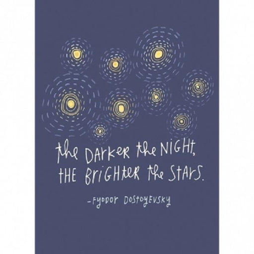 Greeting Card Brighter Stars | Earthworks