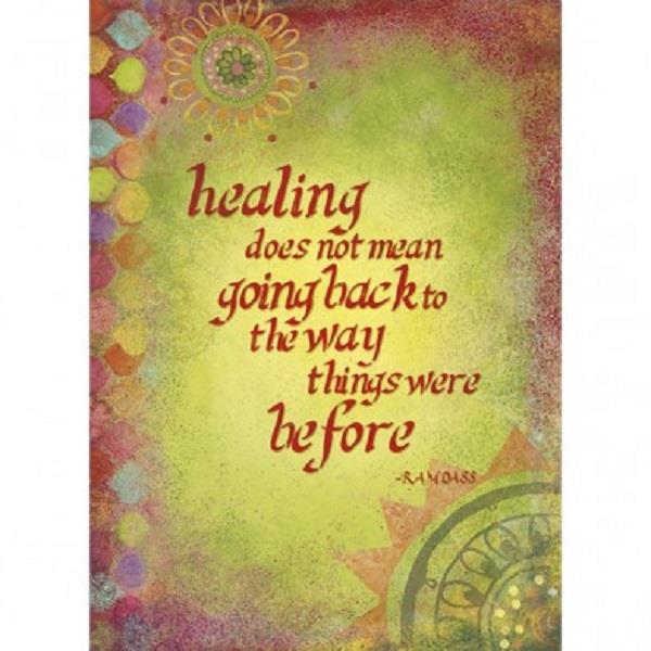 Greeting Card Healing | Earthworks