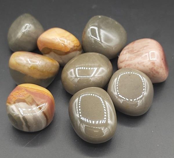 Polychrome Jasper Tumbled