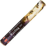 Pack of Divine  Healing incense sticks on a white background