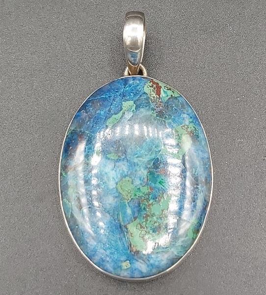 Pendant Shattuckite Sterling SIlver