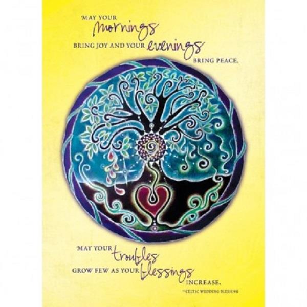 Greeting Card Tree of Life Wedding Blessing| Earthworks