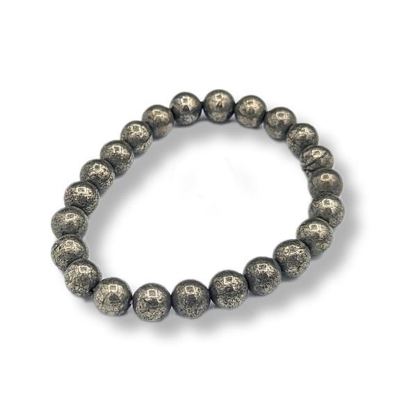 8mm Bracelet Pyrite | Earthworks