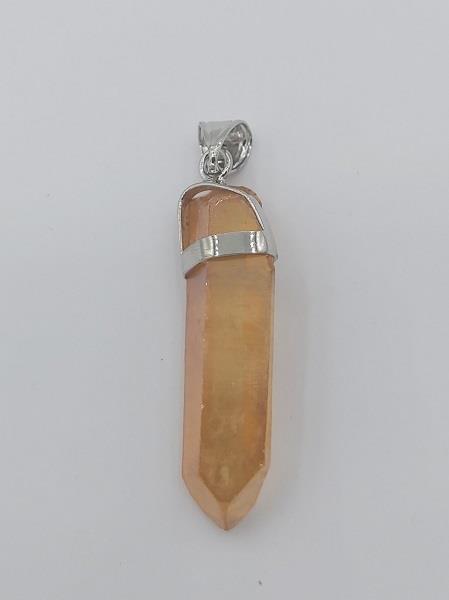 Pendant Tangerine Aura Point | Earthworks