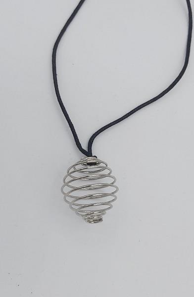Necklace Silver Coil