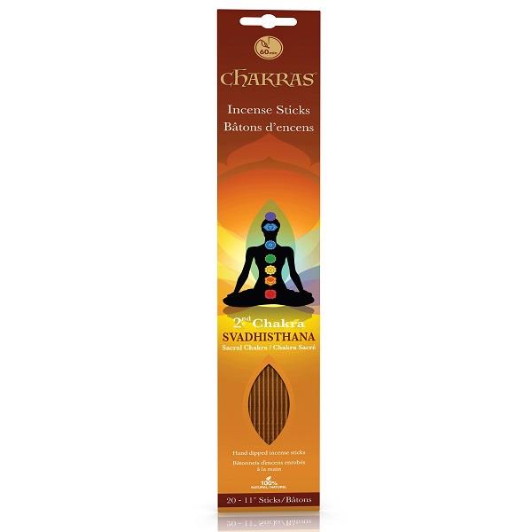Chakra Incense Sacral 20pk | Earthworks