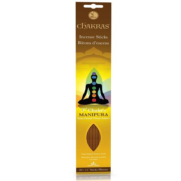 Chakra Incense Solar Plexus 20pk | Earthworks