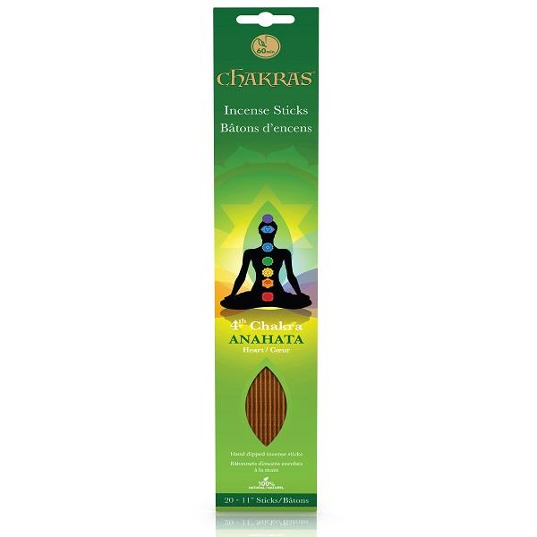Chakra Incense Heart 20pk | Earthworks