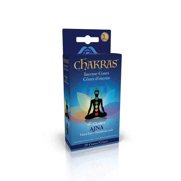 Chakra Incense Cones Third Eye 20pk | Earthworks