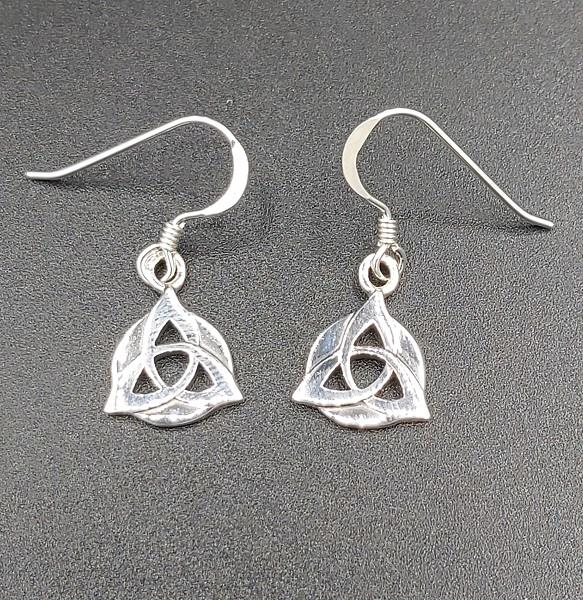 Earrings Triquetra Sterling Silver