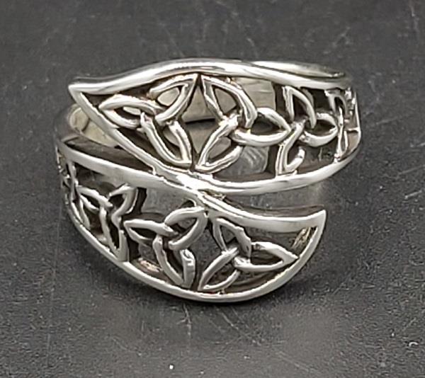 Ring Celtic Trinity Sterling Silver