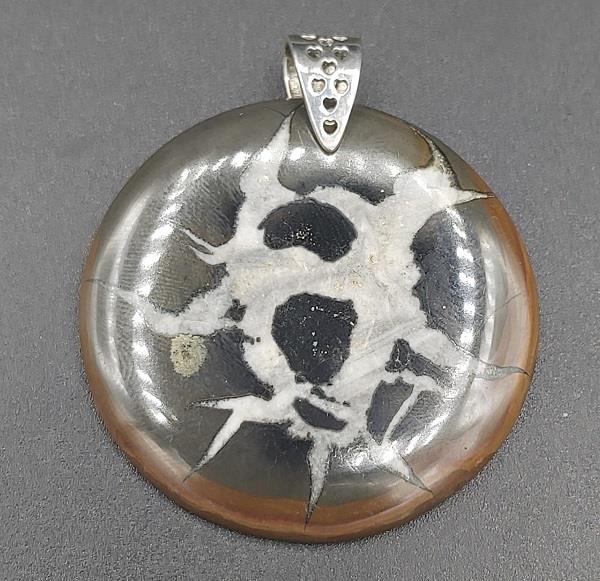 Pendant Septarian Sterling Silver