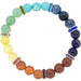 8mm Bracelet Chakras with Rhondelle | Earthworks