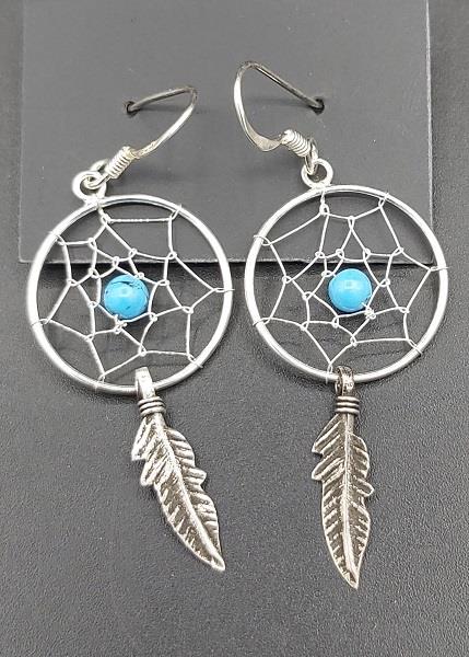 Earrings Dreamcatcher Sterling Silver
