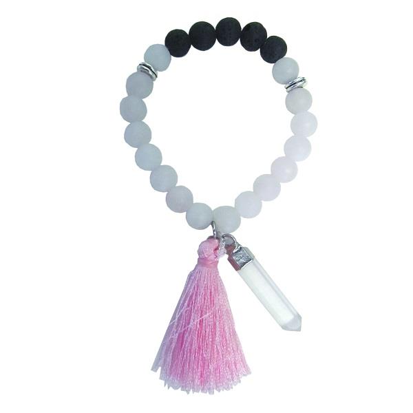 Prayer Mala Bracelet Rose Quartz | Earthworks