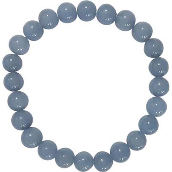 8mm Bracelet Angelite | Earthworks