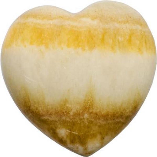 Orange Calcite Heart 1.5" | Earthworks 