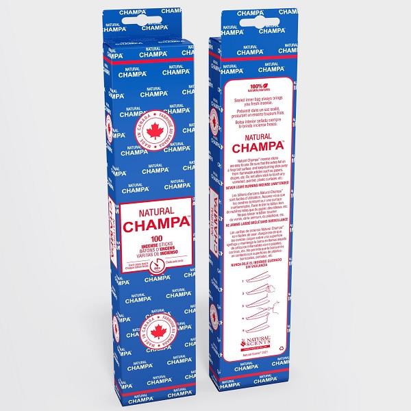 Natural Champa 100 sticks | Earthworks
