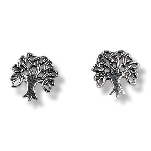 Earrings Tree of Life Trinity Sterling | Earthworks