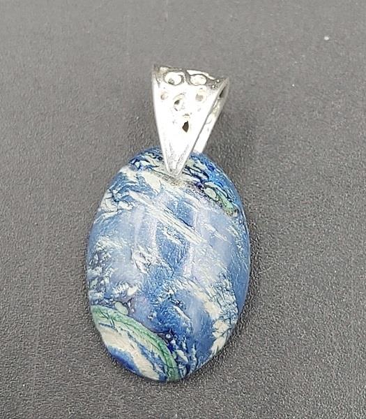 Pendant Azurite Sterling Silver