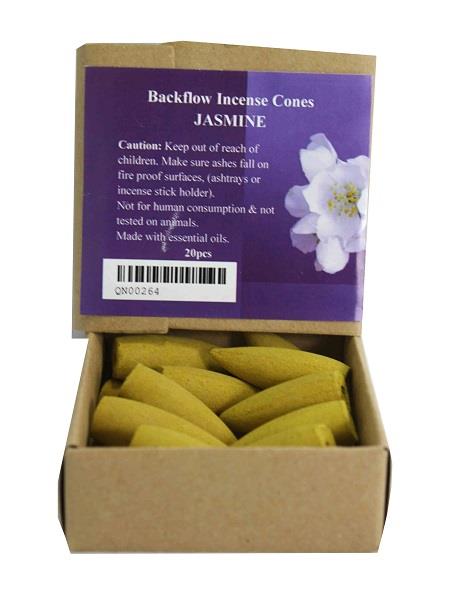 Backflow Incense Cones 20pc Jasmine | Earthworks