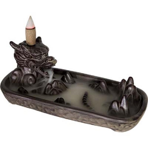 Backflow Incense Burner Dragonhead | Earthworks