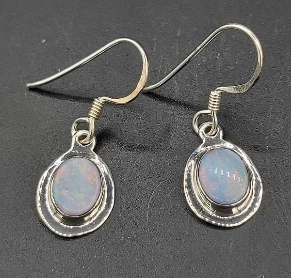Earrings Opal Sterling Silver