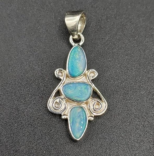 Pendant Opal Sterling Silver