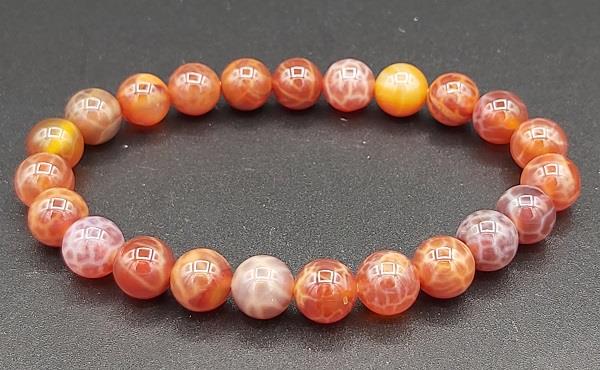 8mm Bracelet Fire Agate