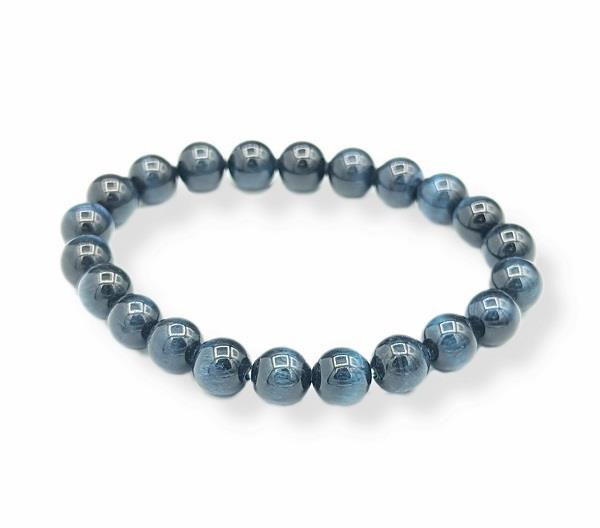 8mm Bracelet Blue Tiger's Eye | Earthworks