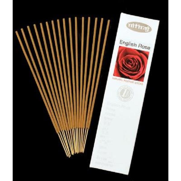 Nitraj Incense English Rose 25g