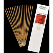 Incense sticks with a white packaging labeled 'Nitya' on a black background