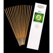 Incense sticks with their packaging on a black background
