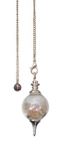 Pendulum Glass Soporoton Salt & Selenite | Earthworks 