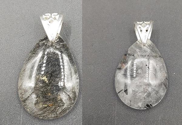 Pendant Tourmaline Quartz Sterling Silver