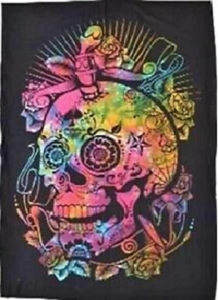 Wall Hanging Skull Multi Colour | Earthworks 