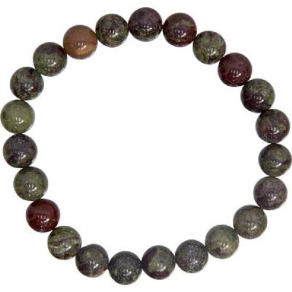 8mm Bracelet Dragon's Blood Jasper