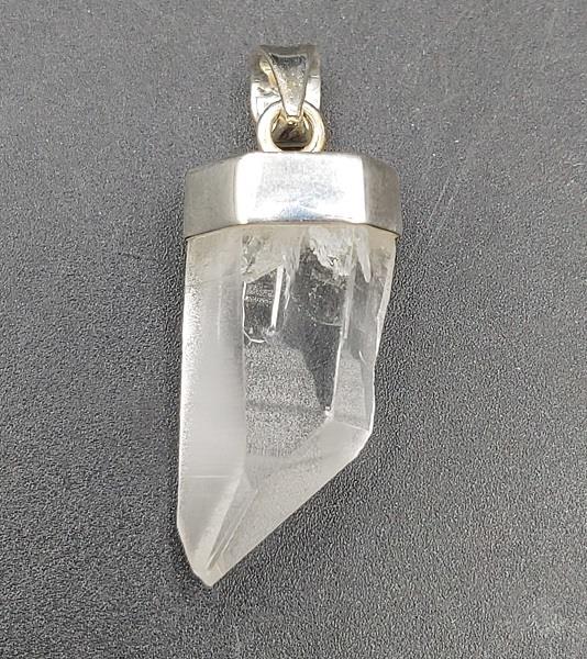 Pendant Lemurian Quartz Sterling Silver