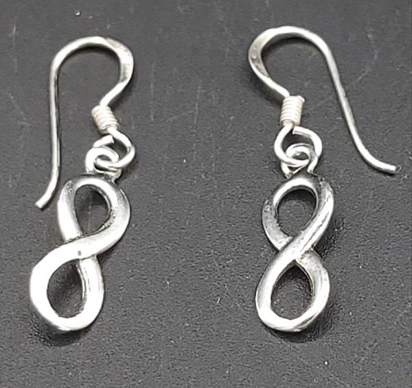 Earrings Infinity Sterling Silver